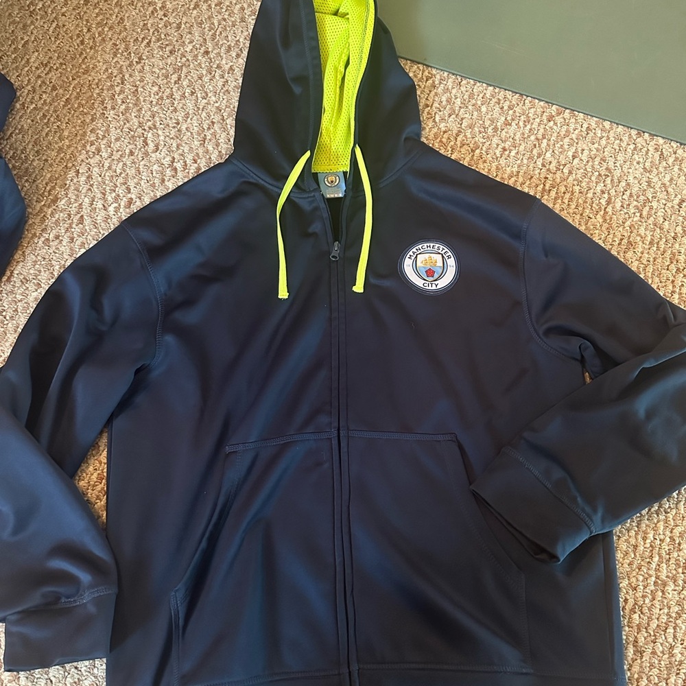 Manchester City Zip Hoodie